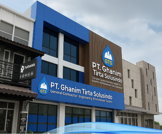 Gedung kantor PT. Ghanim Tirta Solusindo